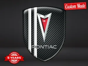 Pontiac Vinyle Auto Sur Mesure Limité Édition Moderne
